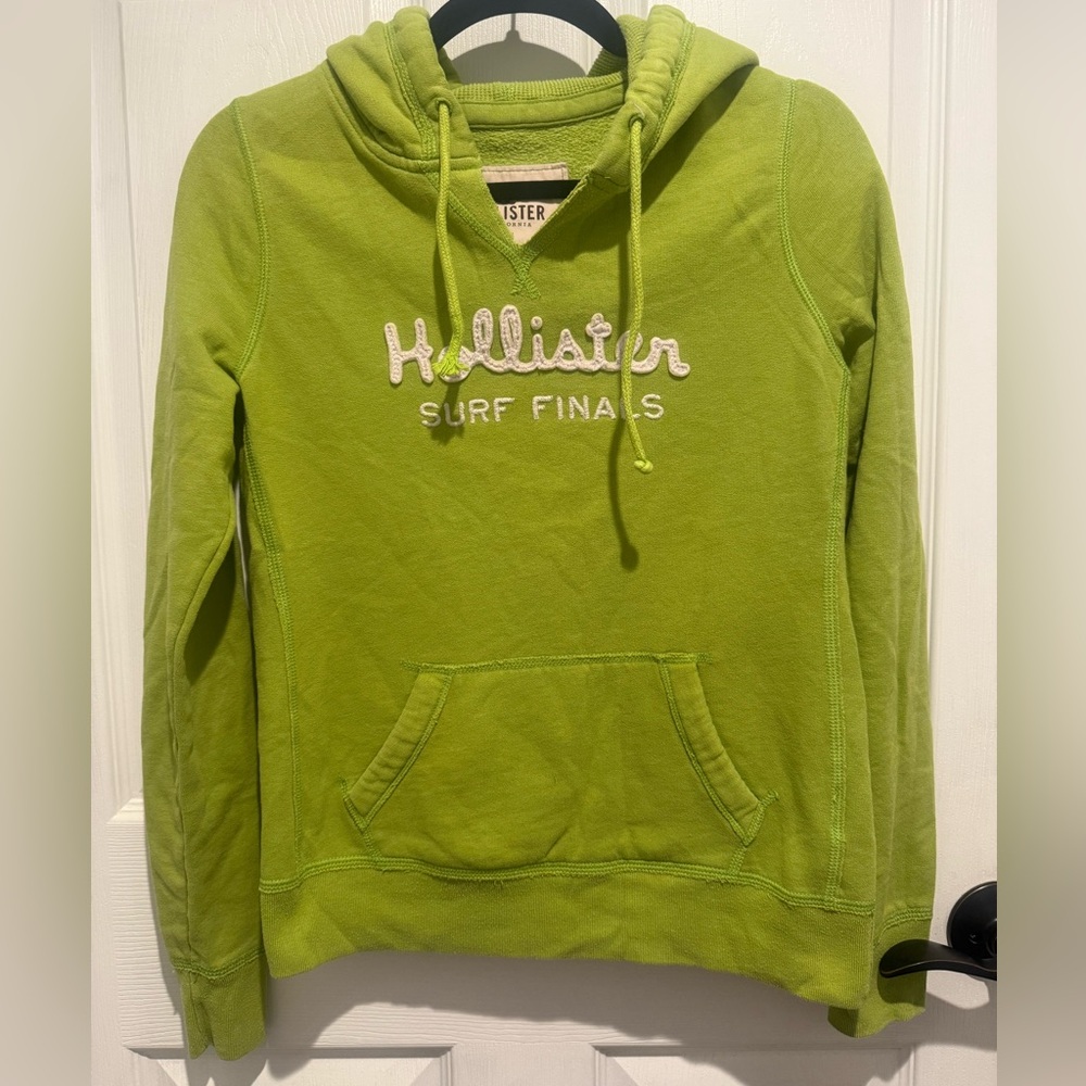 Hollister Lime Green Hoodie
